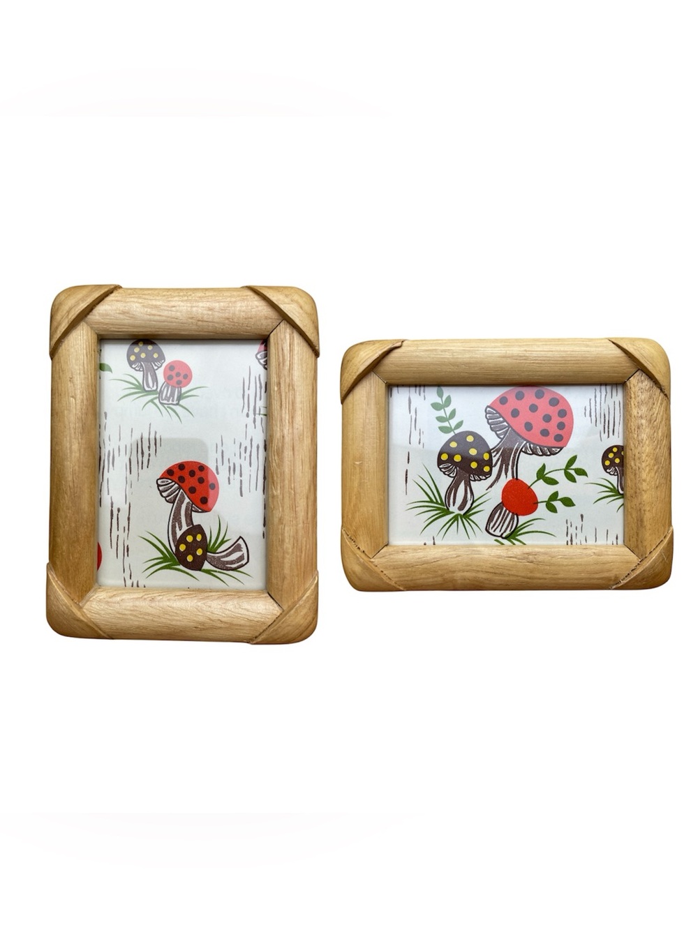 Merry Mushroom Framed Art Picture Frame Artwork